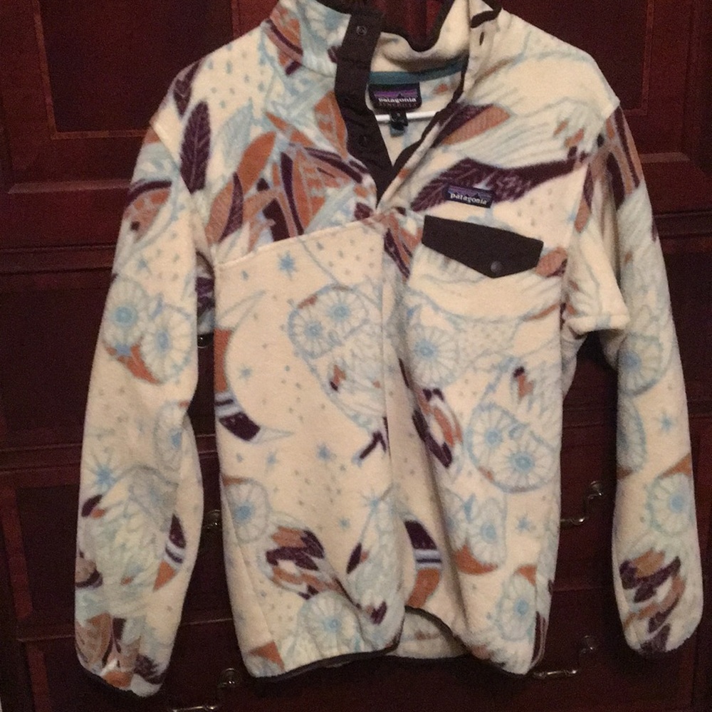 Rare Patagonia Owl Pullover Size Medium